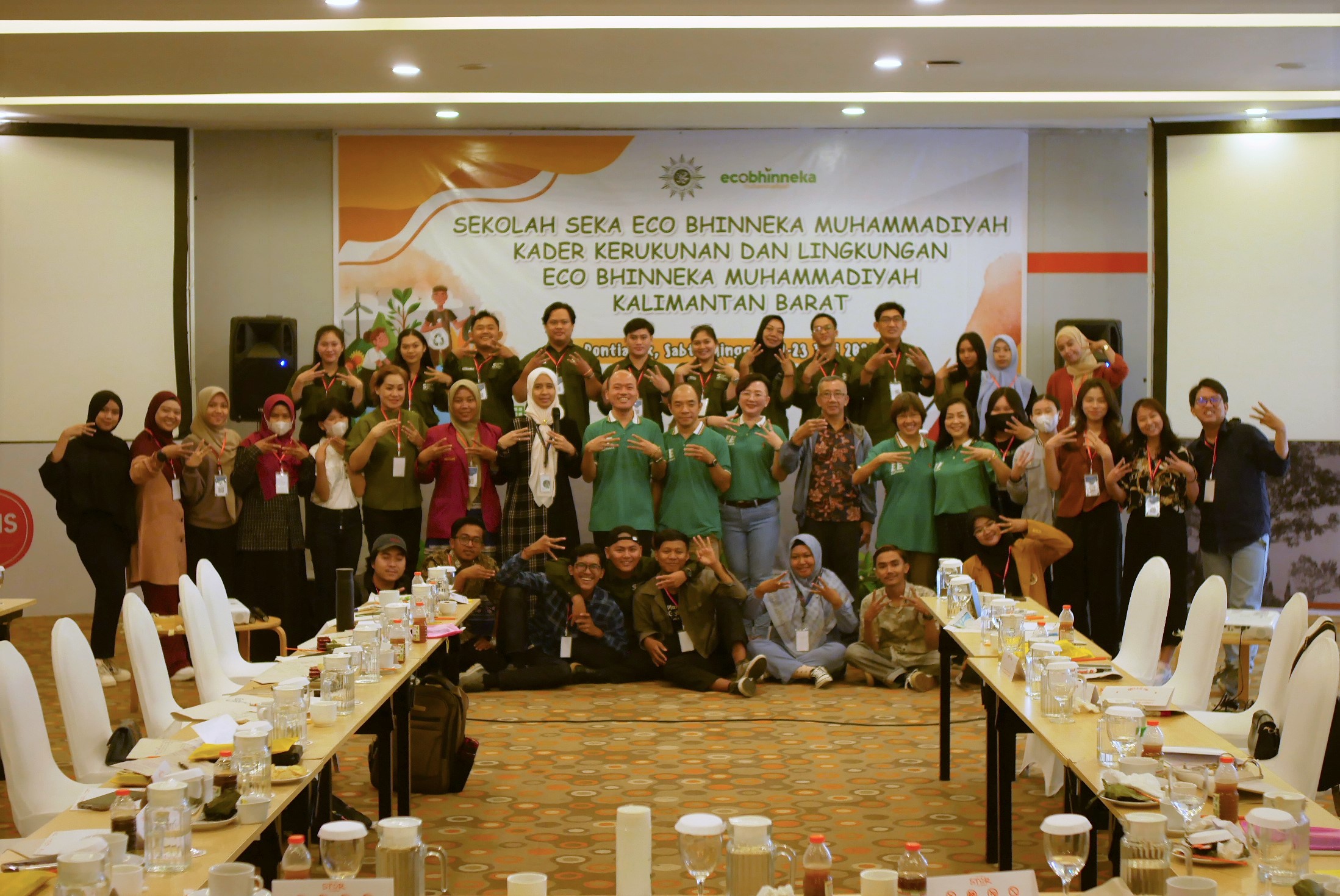 SEKA Muhammadiyah Kalimantan Barat; Pengkaderan Sekolah ECO Bhineka untuk Merawat Kerukunan dan Lingkungan
